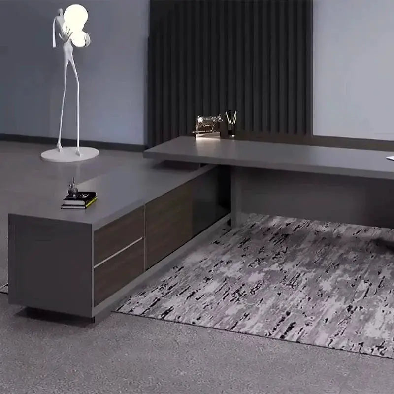 Carwin · Modern L-Shaped Executive Desk by Arc Grove