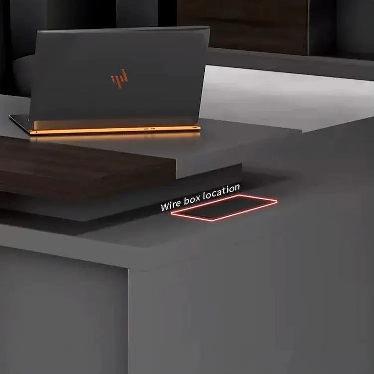Carwin · Modern L-Shaped Executive Desk by Arc Grove