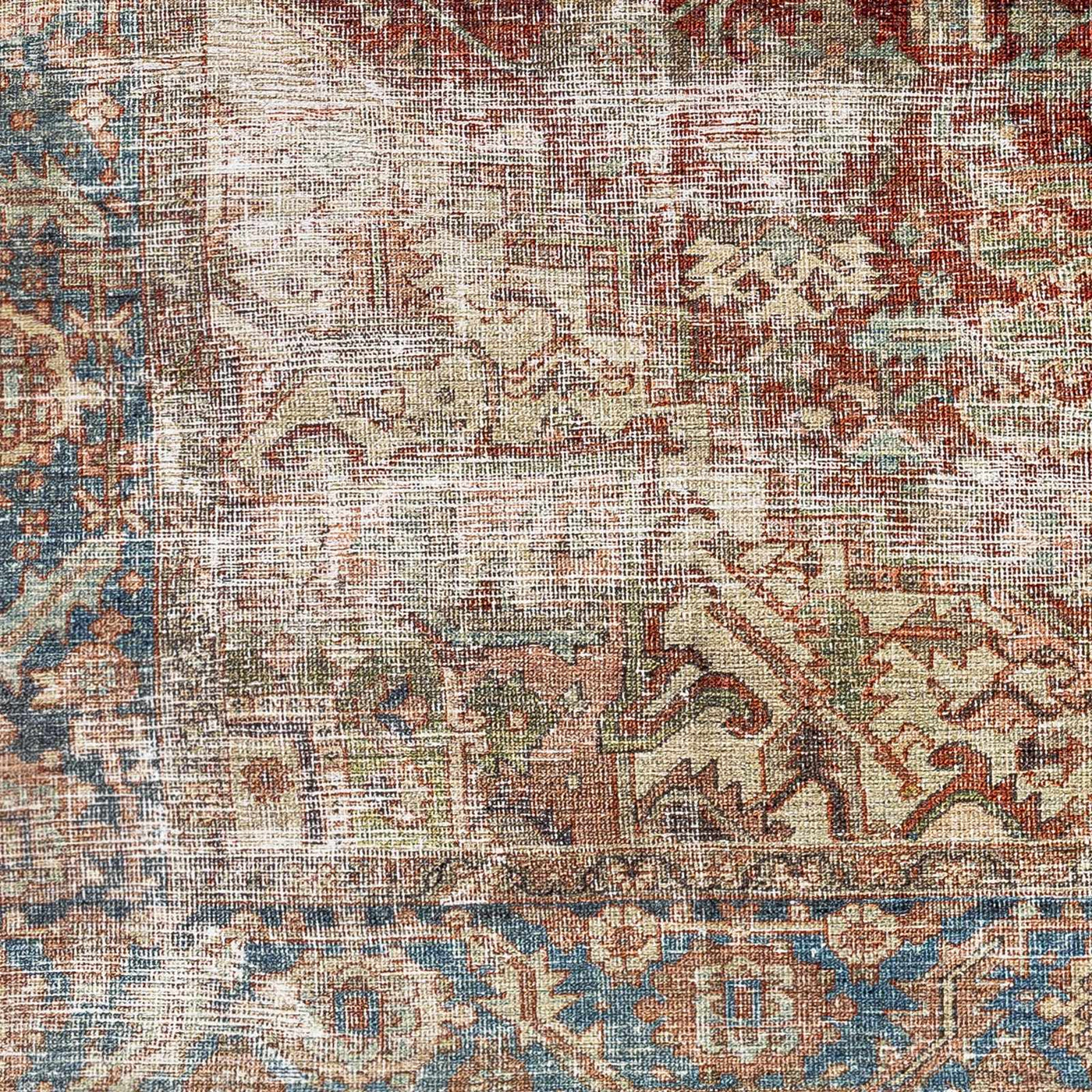 Adtugan Vintage Flat Pile Washable Rug by Boutique Rugs