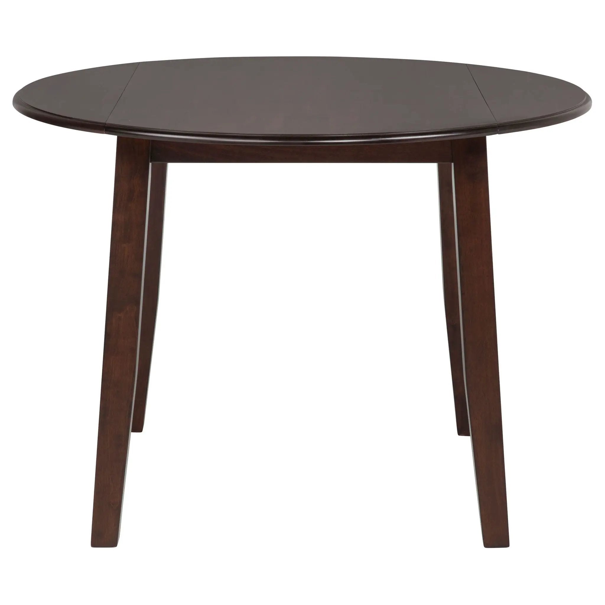 Barton 5-piece Round Wood Dining Table Set Dark Brown by Unique Piece Furniture