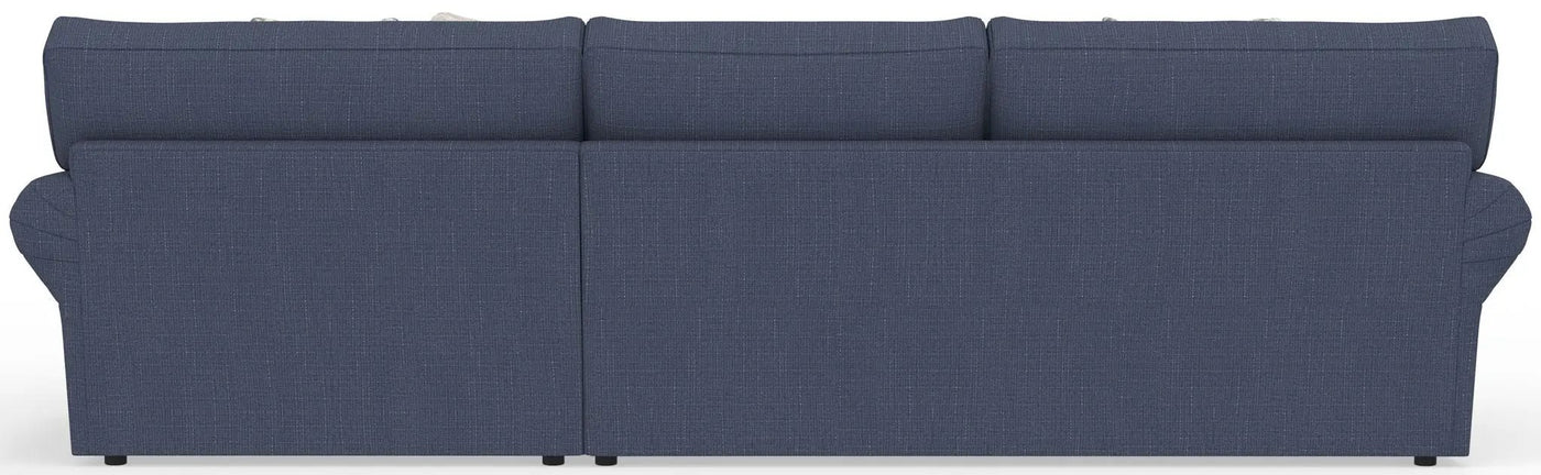 Cape May - Sofa Chaise With Comfort Coil Seating And 5 Accent Pillows Included by Unique Piece Furniture