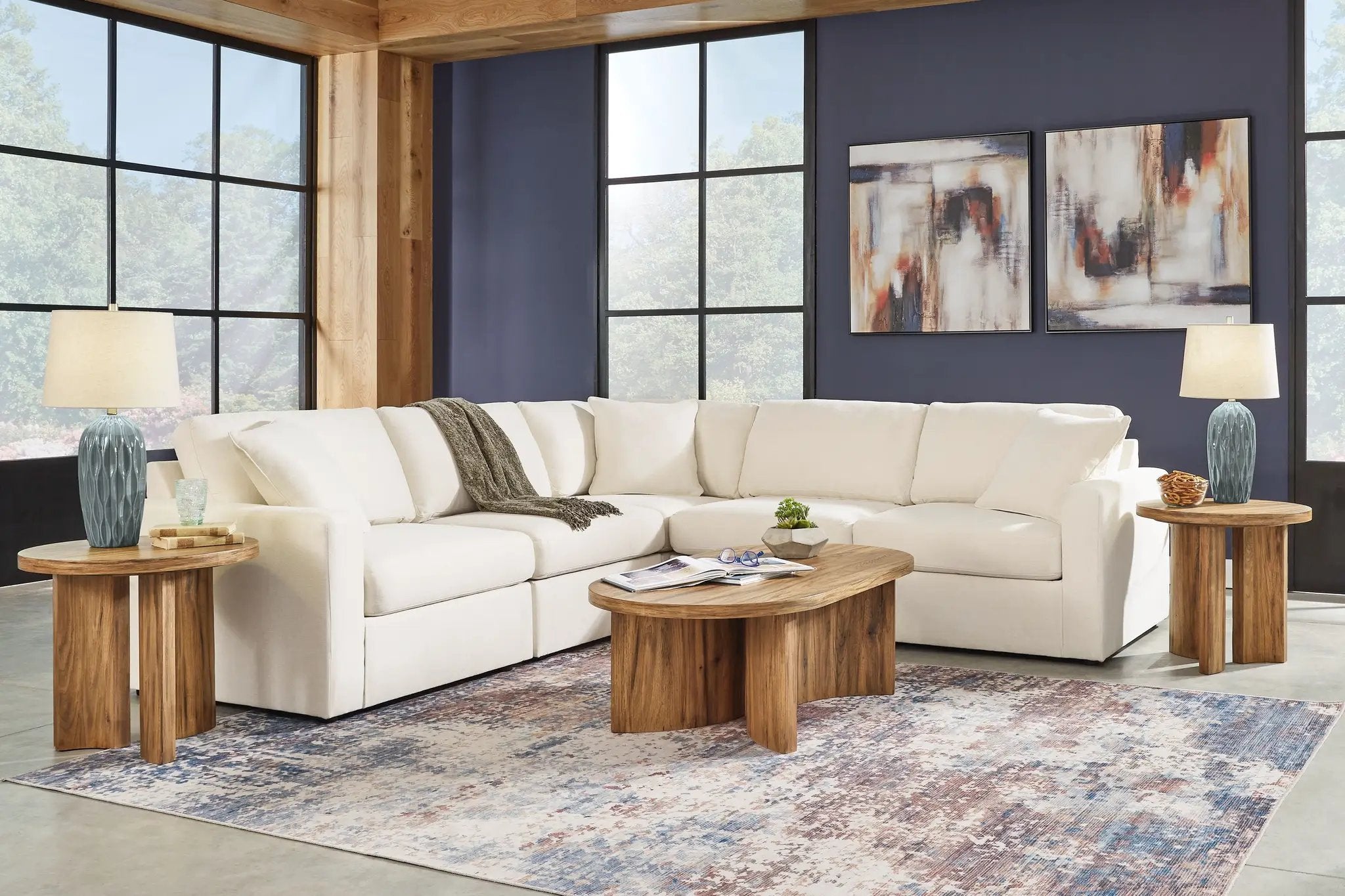 Modmax - Sectional - Oyster by Unique Piece Furniture