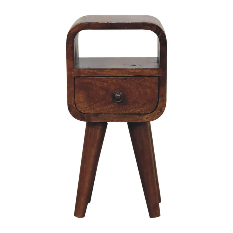 Mini Open Bedside Nightstand by HouseOfZazla