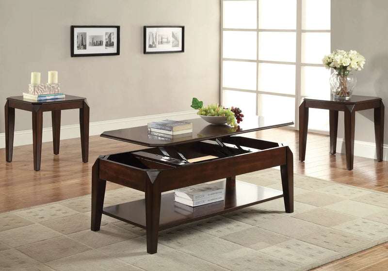 Docila - Table With Lift Top - Walnut by HouseOfZazla