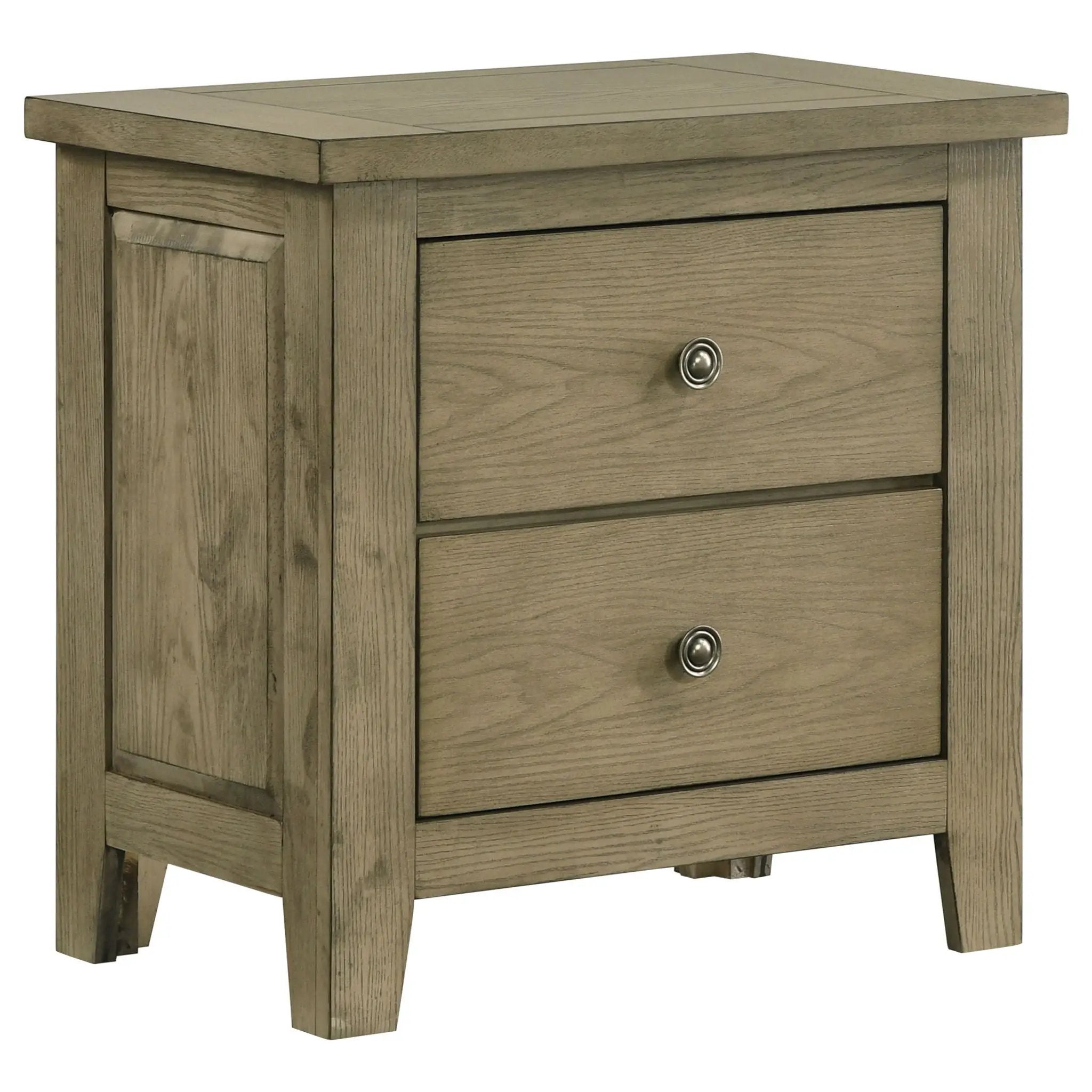 Hazlewood 5-piece Eastern King Bedroom Set Vineyard Oak by Unique Piece Furniture