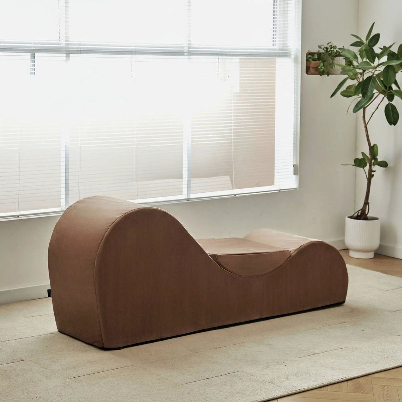 Solace - Chaise Lounge Chair Relaxation, Ergonomic Design With Soft Yet Firm High Density Foam Core by HouseOfZazla