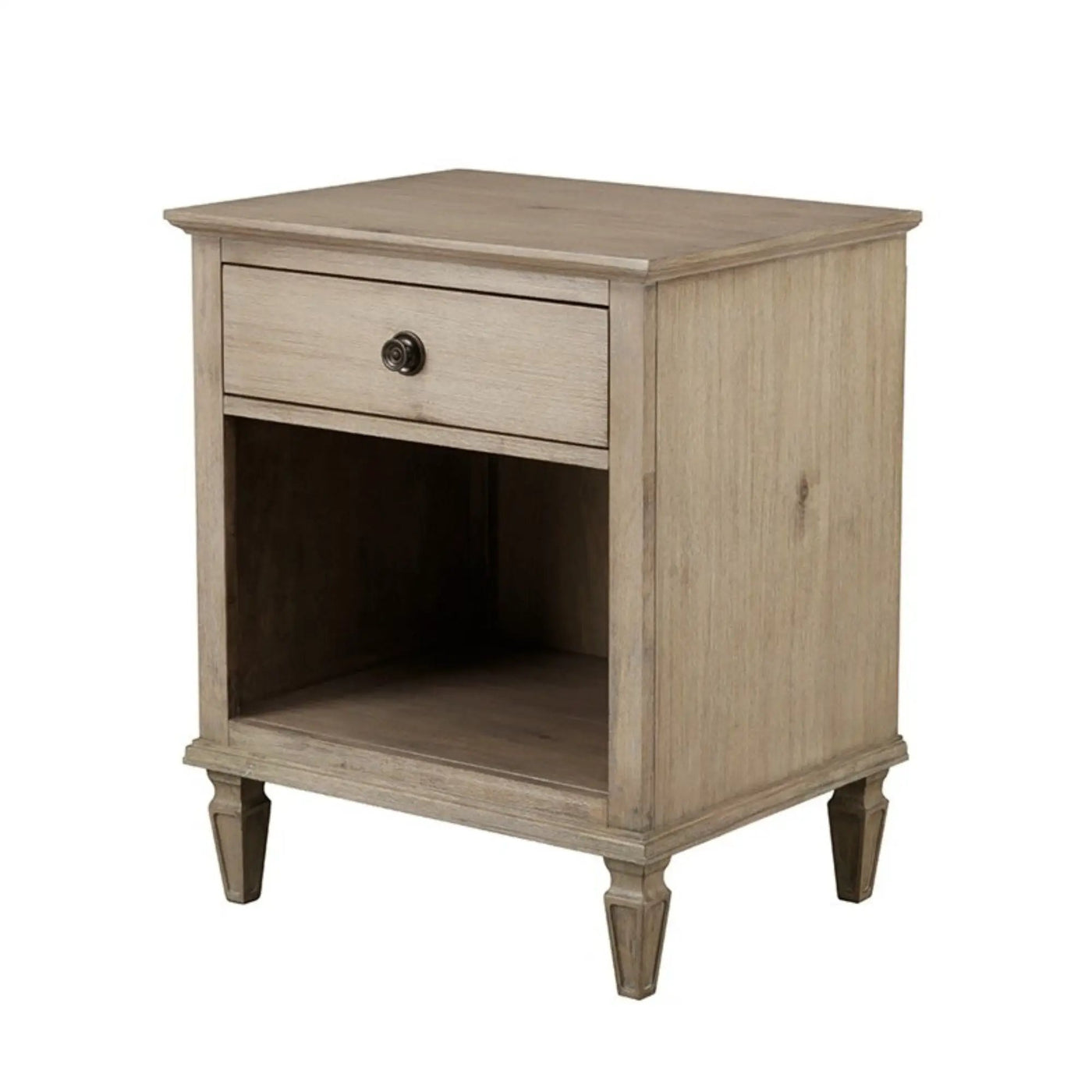 Victoria - Nightstand With Open Storage by HouseOfZazla