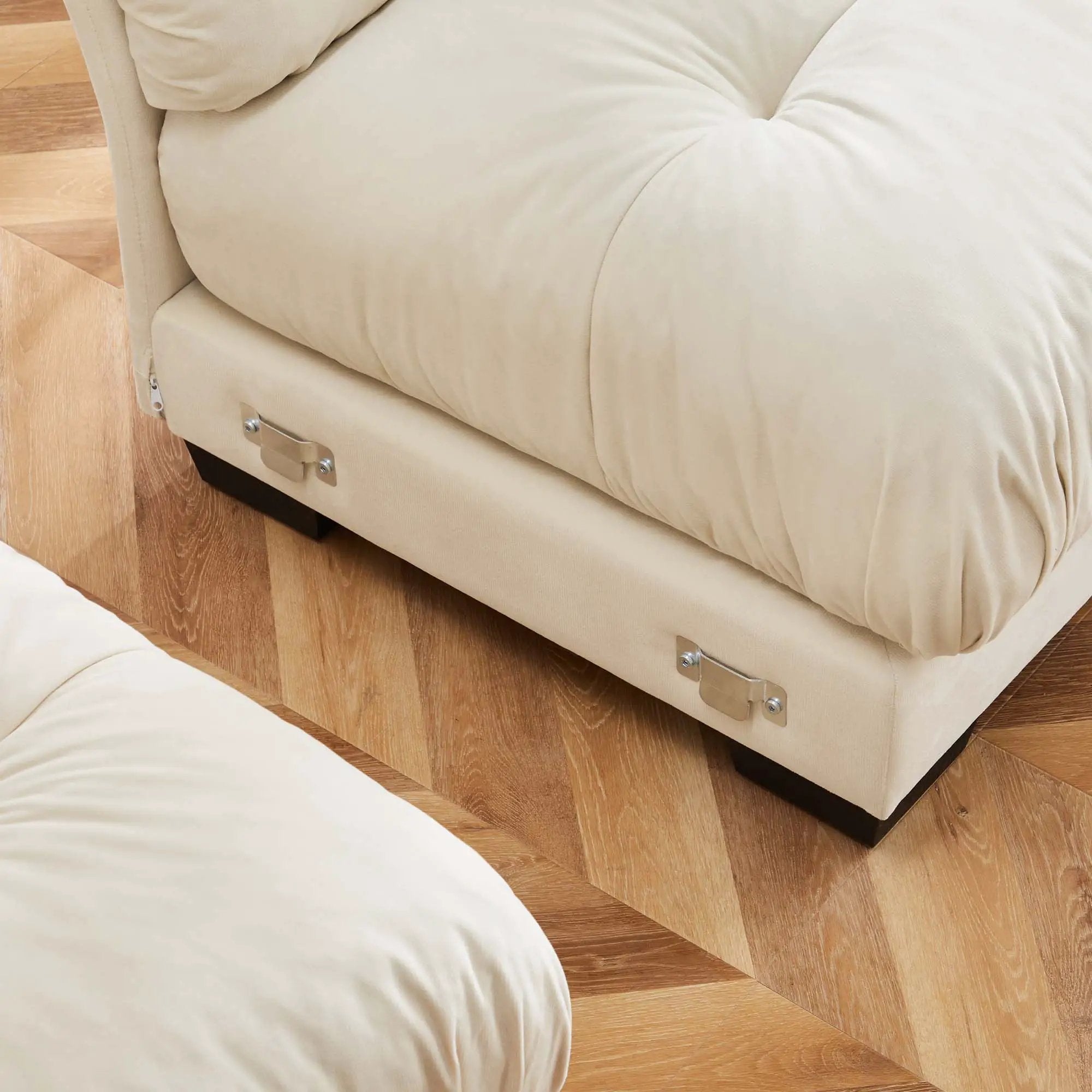 Modular Velvet Sofa Set by HouseOfZazla