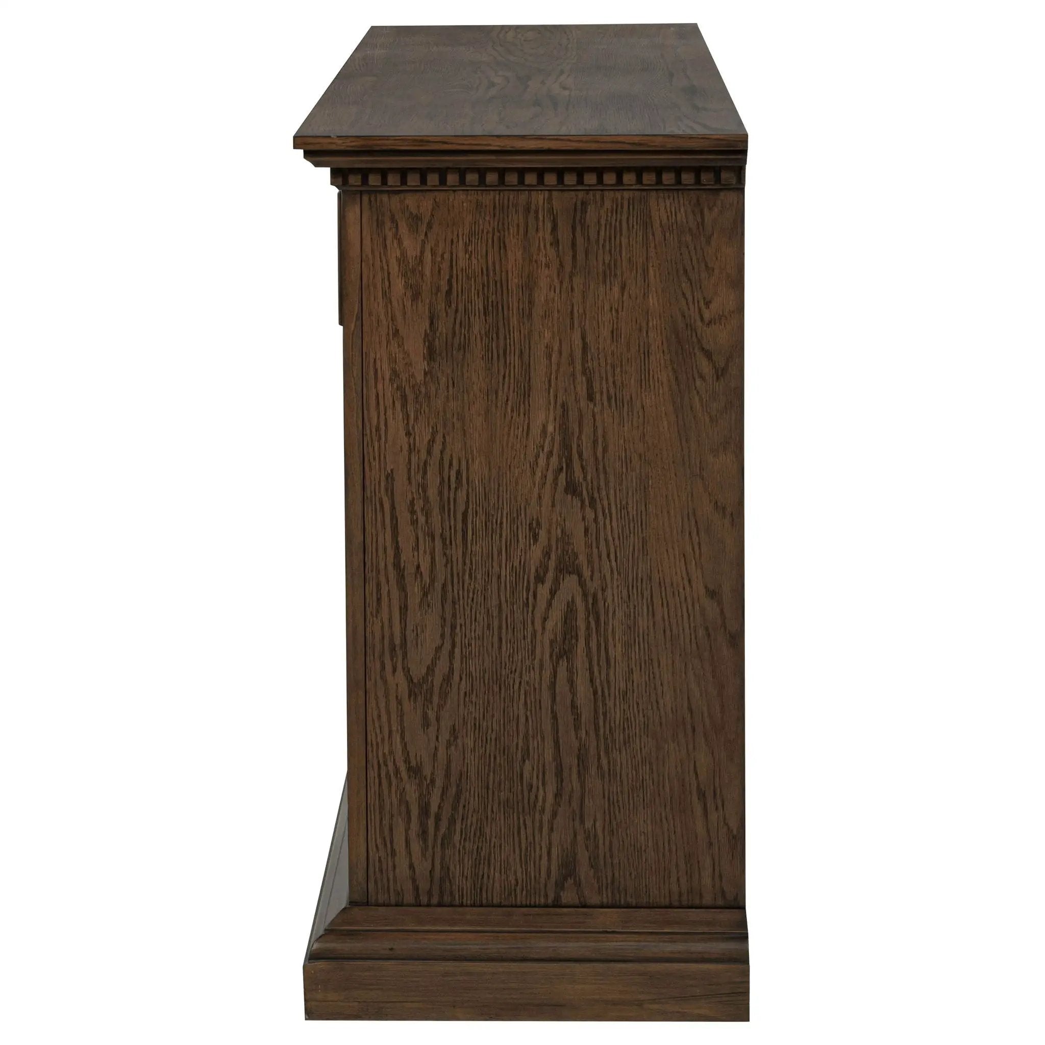 Ridgewell 2-drawer 4-door Dining Server Dark Oak by Unique Piece Furniture