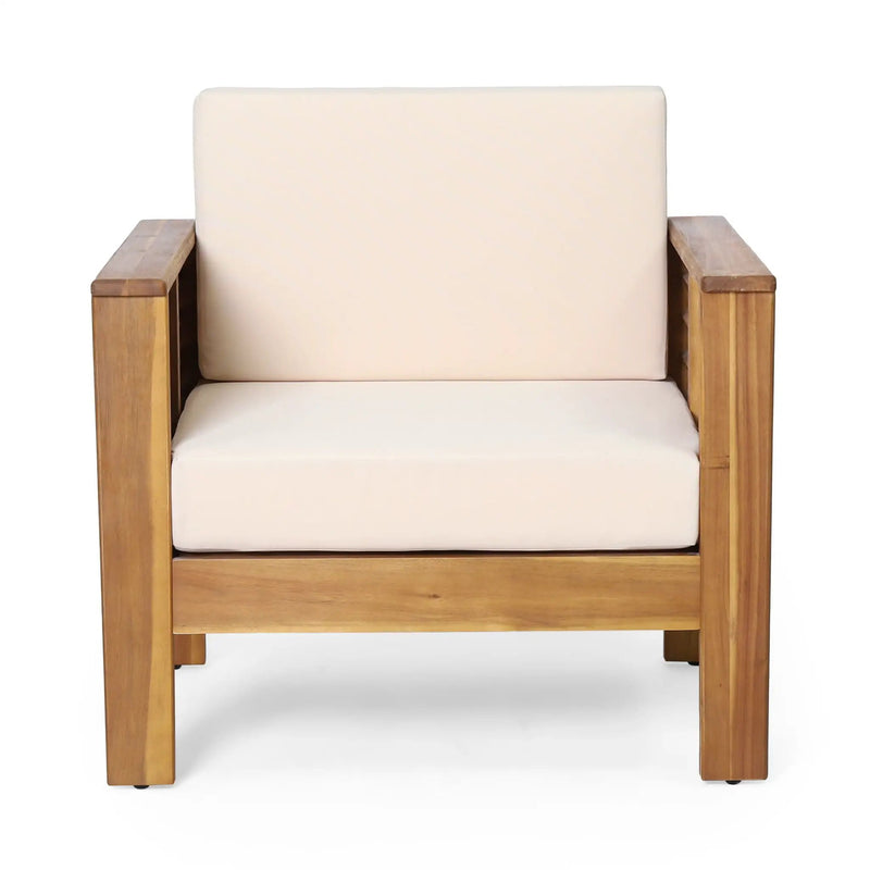 Slat Design Club Chairs With Cushions by HouseOfZazla
