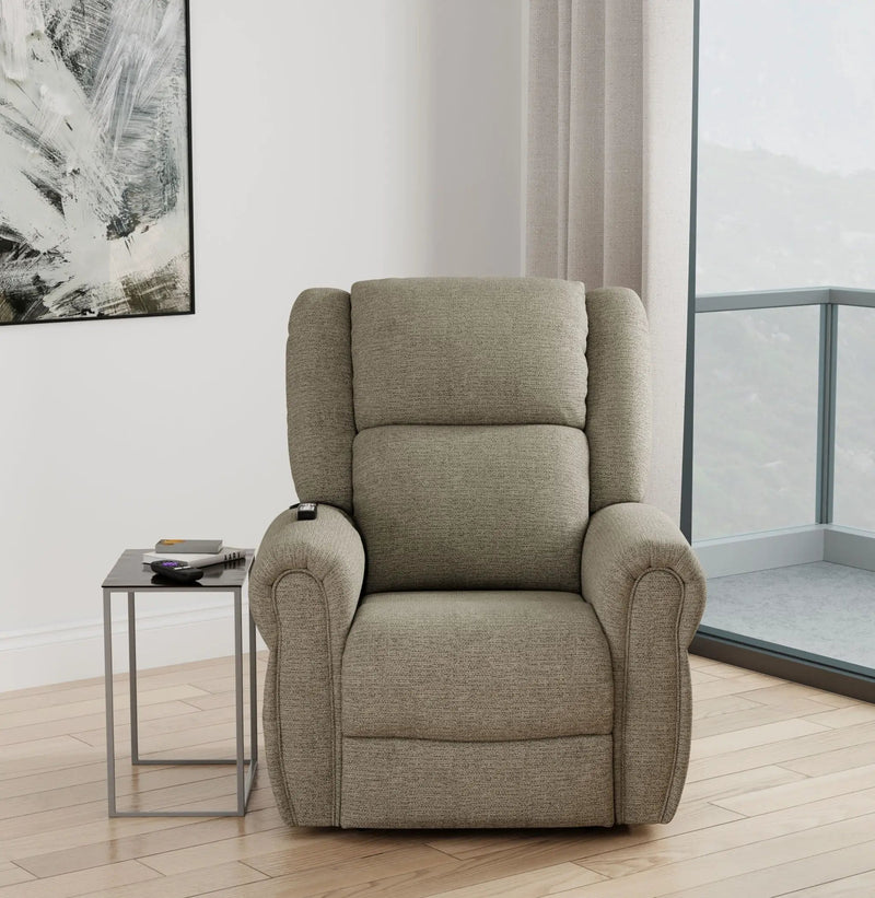 Paradise - Power Lift/Headrest/Lay Flat Recliner With CR3 Heat/Massage by Unique Piece Furniture