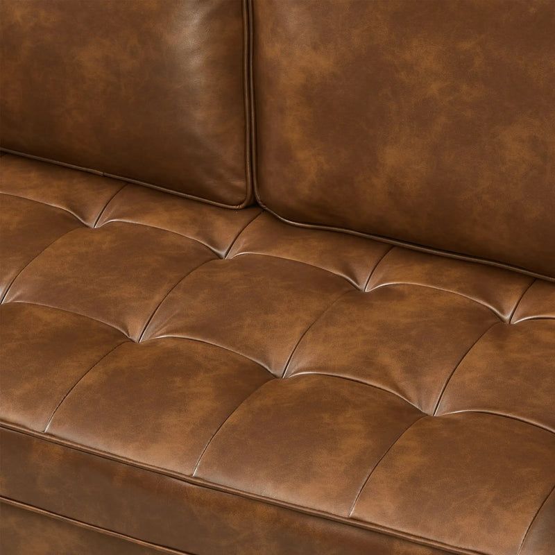 Classic Design Leather Couch by HouseOfZazla