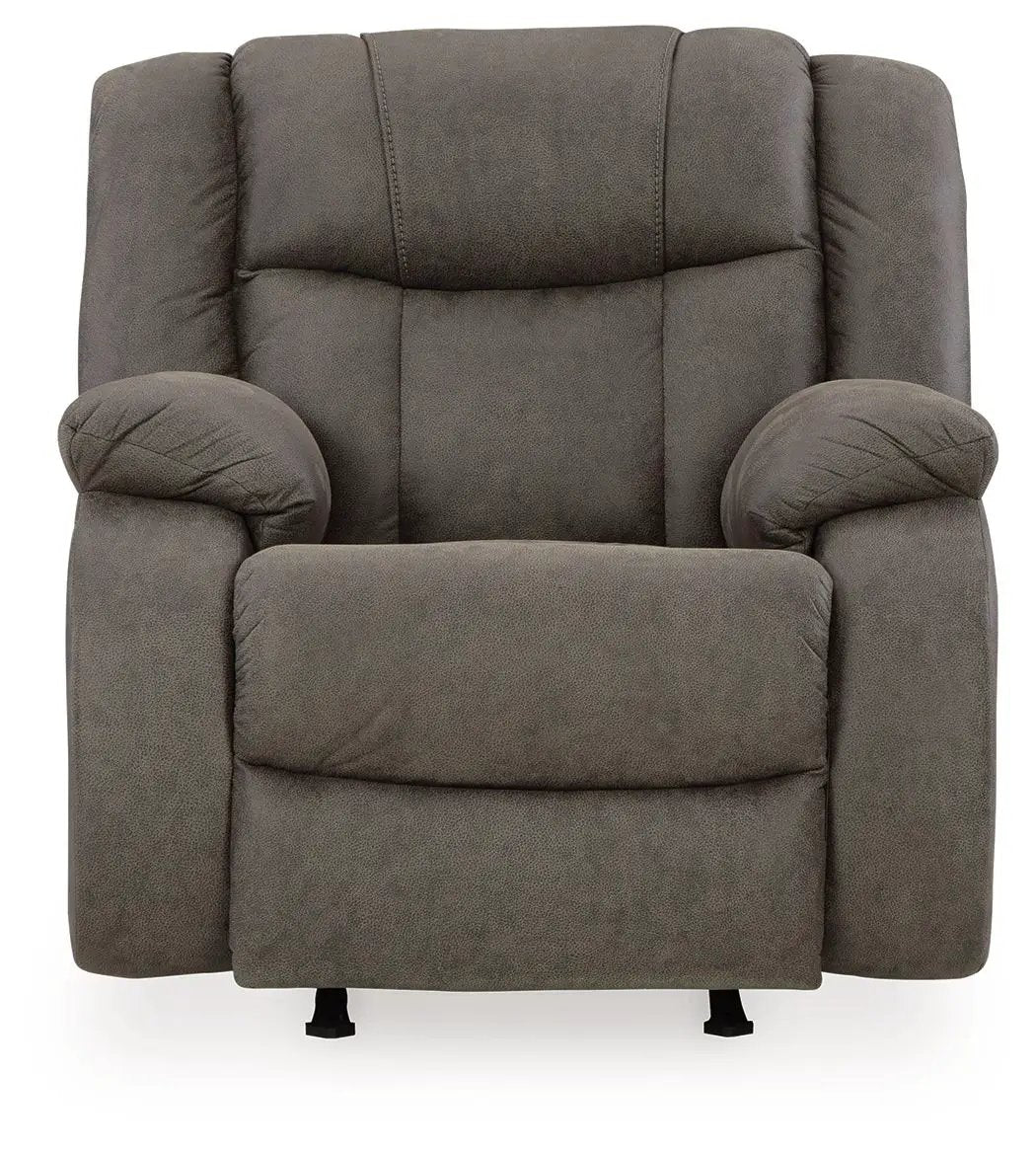 First Base - Rocker Recliner - Gunmetal by Unique Piece Furniture