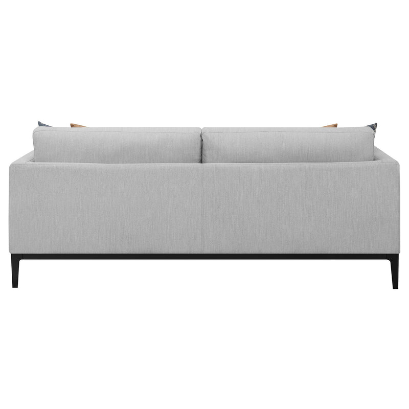 Montauk - Upholstered Sofa With Reversible Cushions - Light Gray