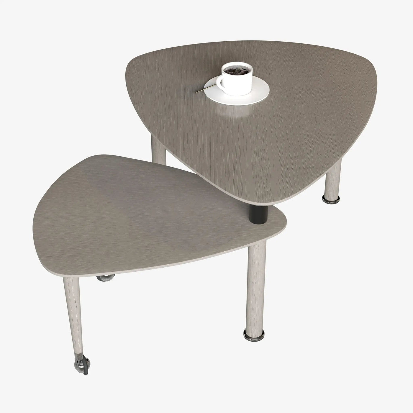 360 Degree Rotatable Coffee Table With Solid Legs by HouseOfZazla