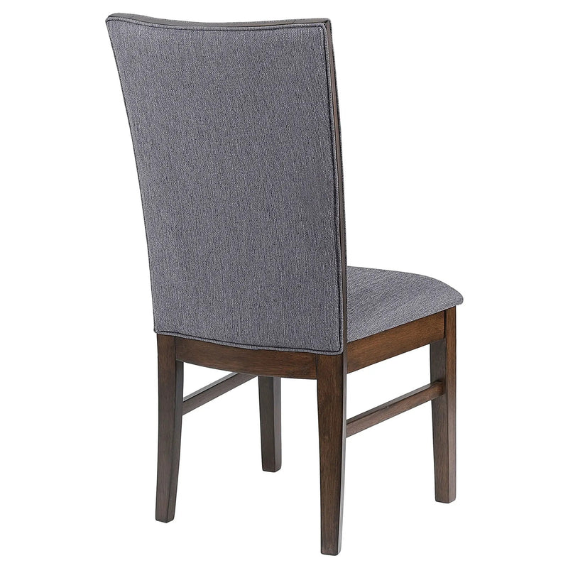 Wawona - Upholstered Dining Side Chair (Set of 2) - Gray by HouseOfZazla