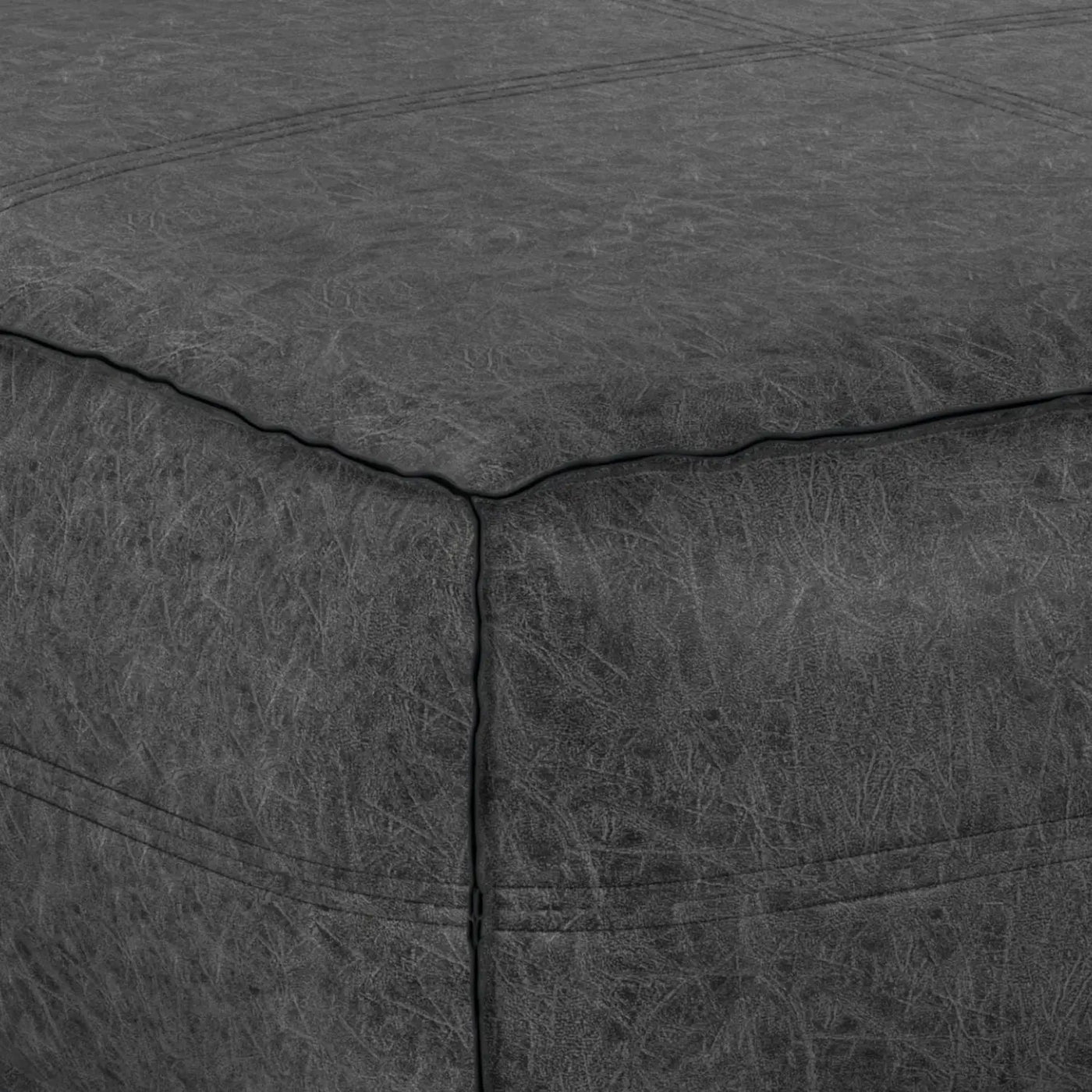 Brody - Large Square, Coffee Table Pouf by HouseOfZazla
