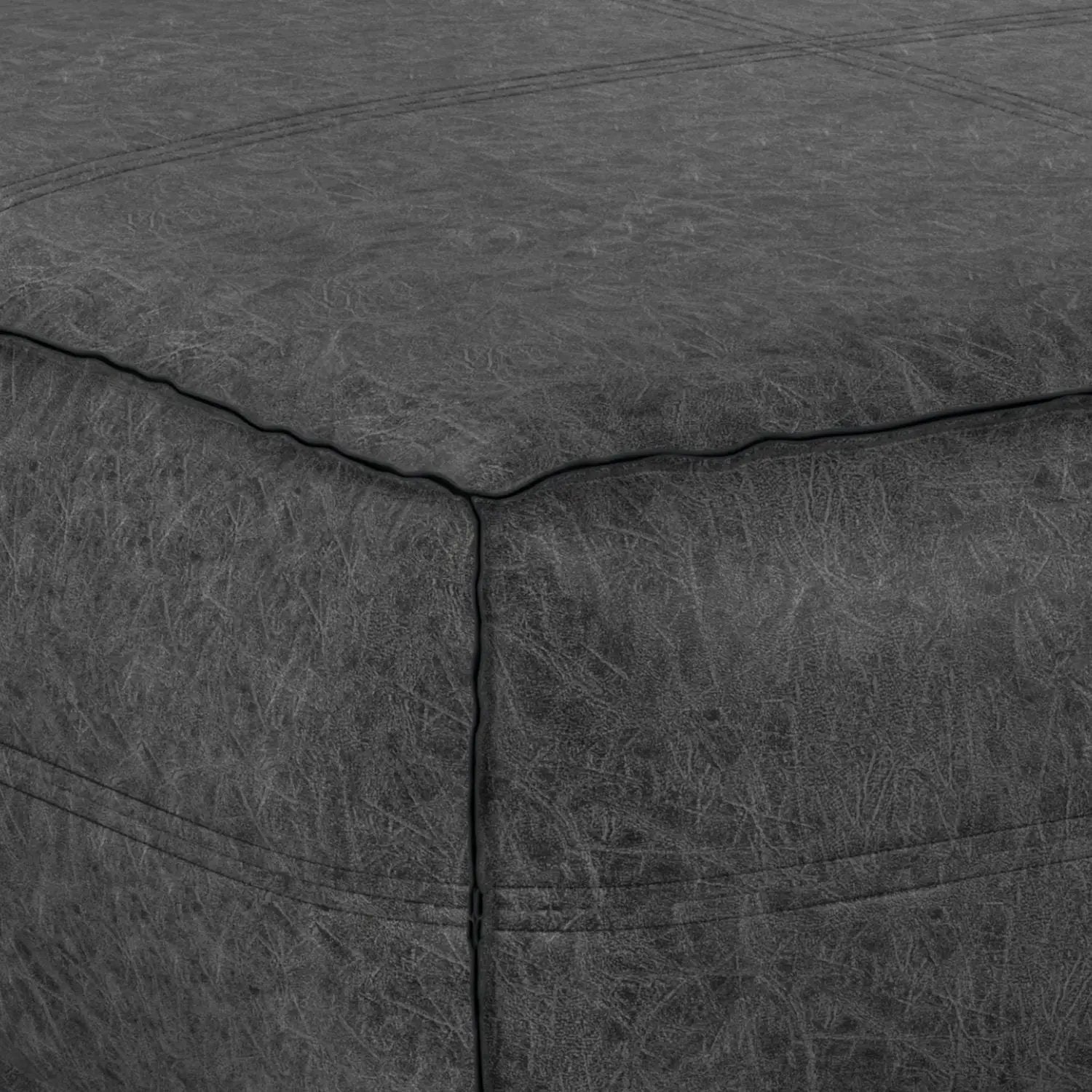 Brody - Large Square, Coffee Table Pouf by HouseOfZazla