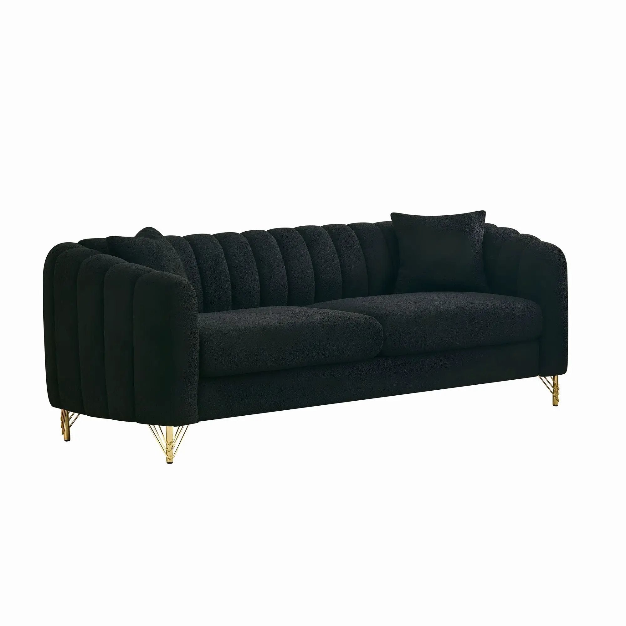 Tufted Oversized Sofa For Living Spaces by Unique Piece Furniture