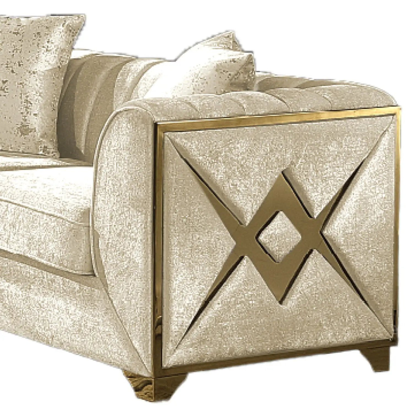 Velencia - Modern Style Loveseat by HouseOfZazla
