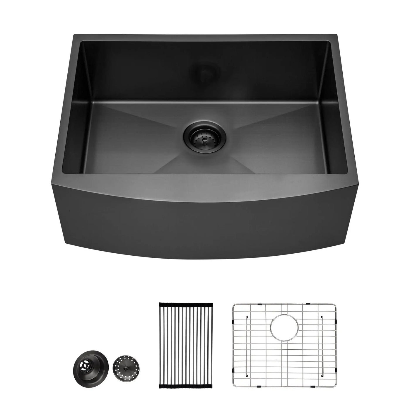 Farmhouse Kitchen Sink, Stainless Steel, Apron Front by HouseOfZazla