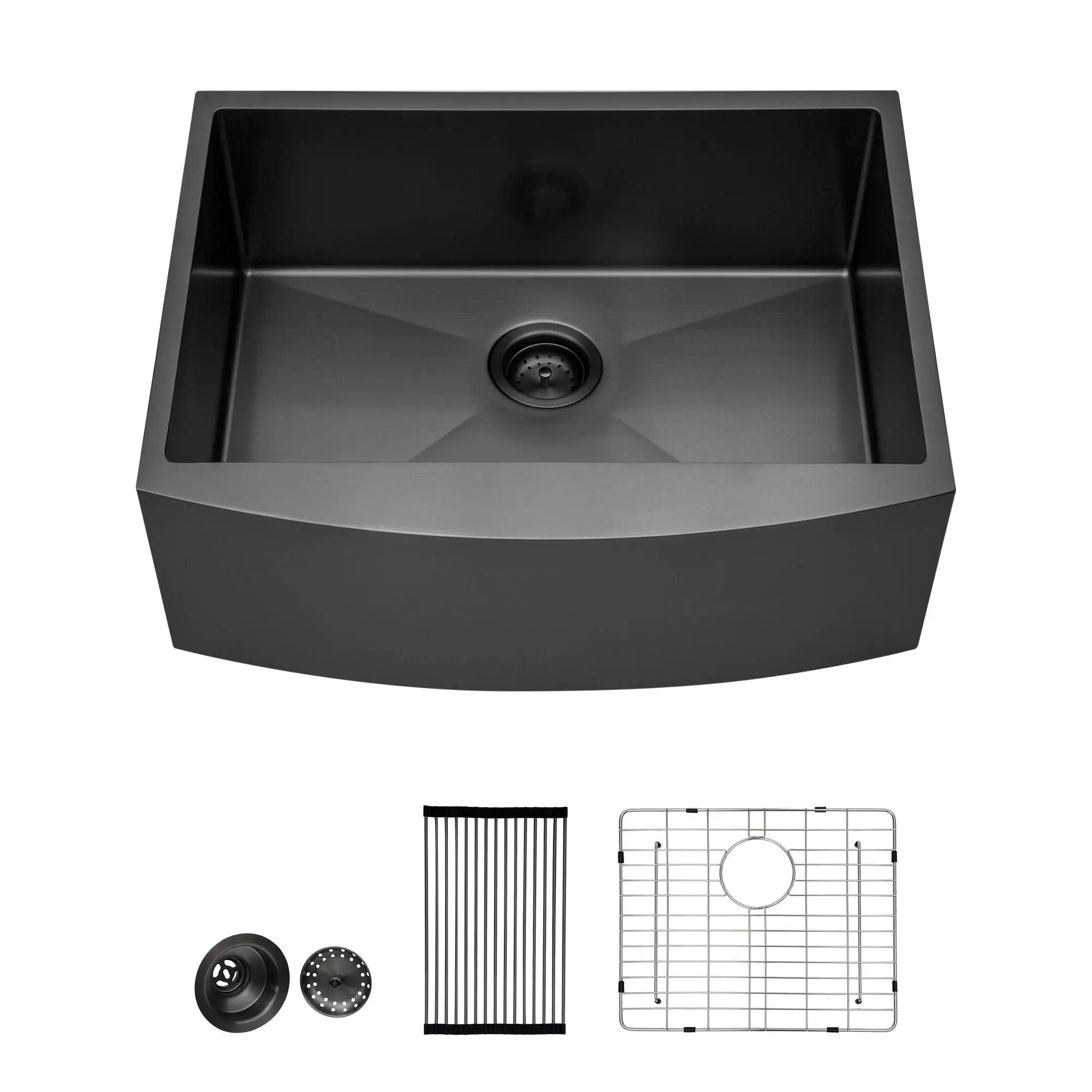 Farmhouse Kitchen Sink, Stainless Steel, Apron Front by HouseOfZazla