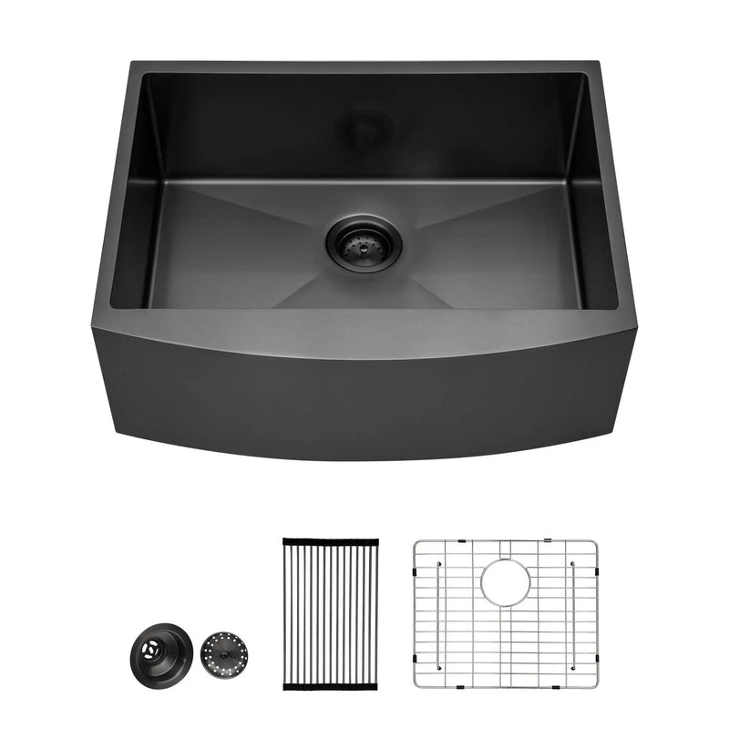 Farmhouse Kitchen Sink, Stainless Steel, Apron Front by HouseOfZazla