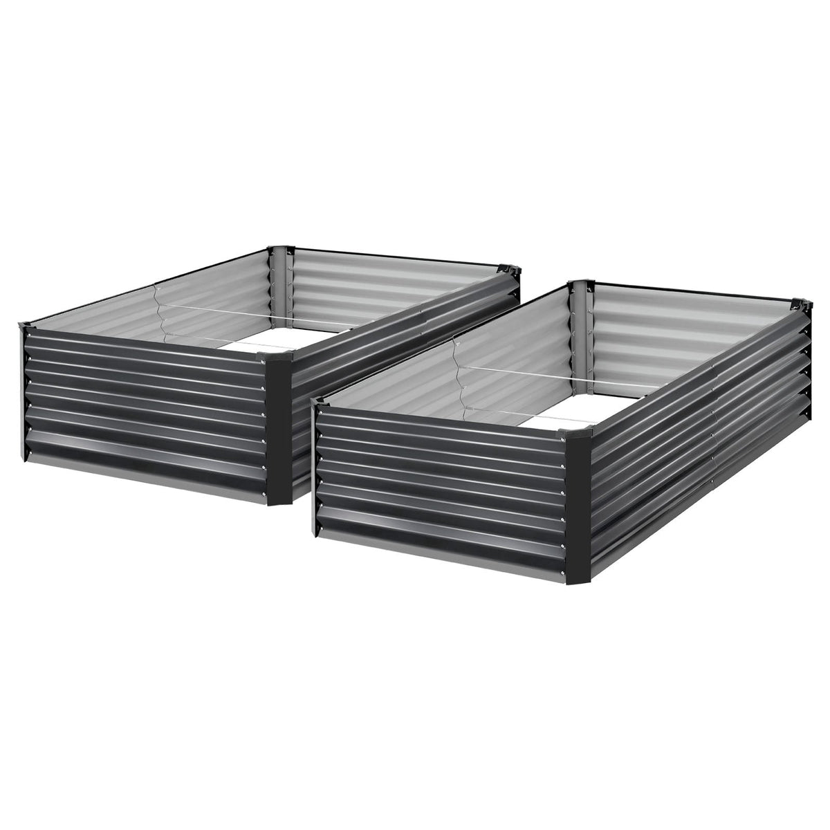 Galvanized Raised Garden Beds with Rust-Resistant Construction - Steel, photo 9 of 10