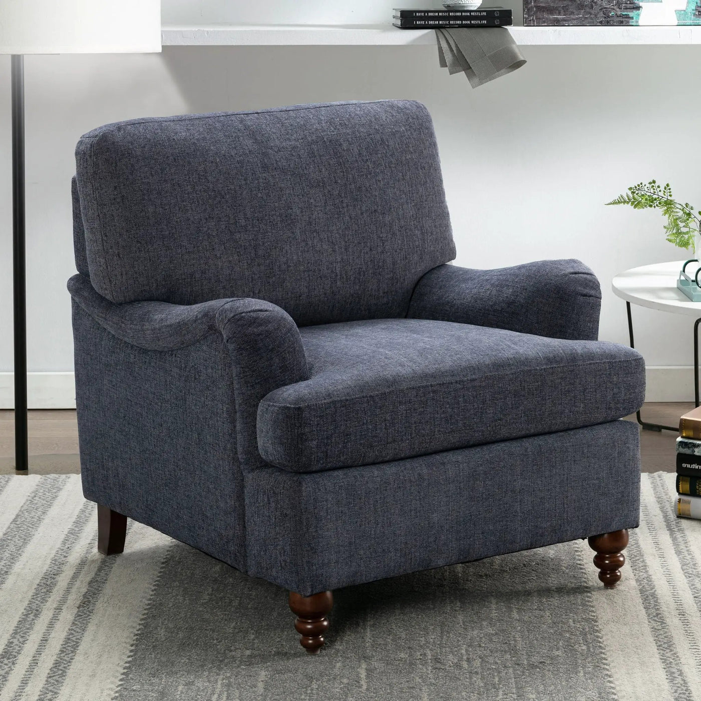 Candor - Arm Chair With English Roll Arms by HouseOfZazla
