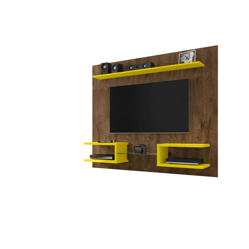 Plaza - TV Panel With Decorative Shelves by HouseOfZazla