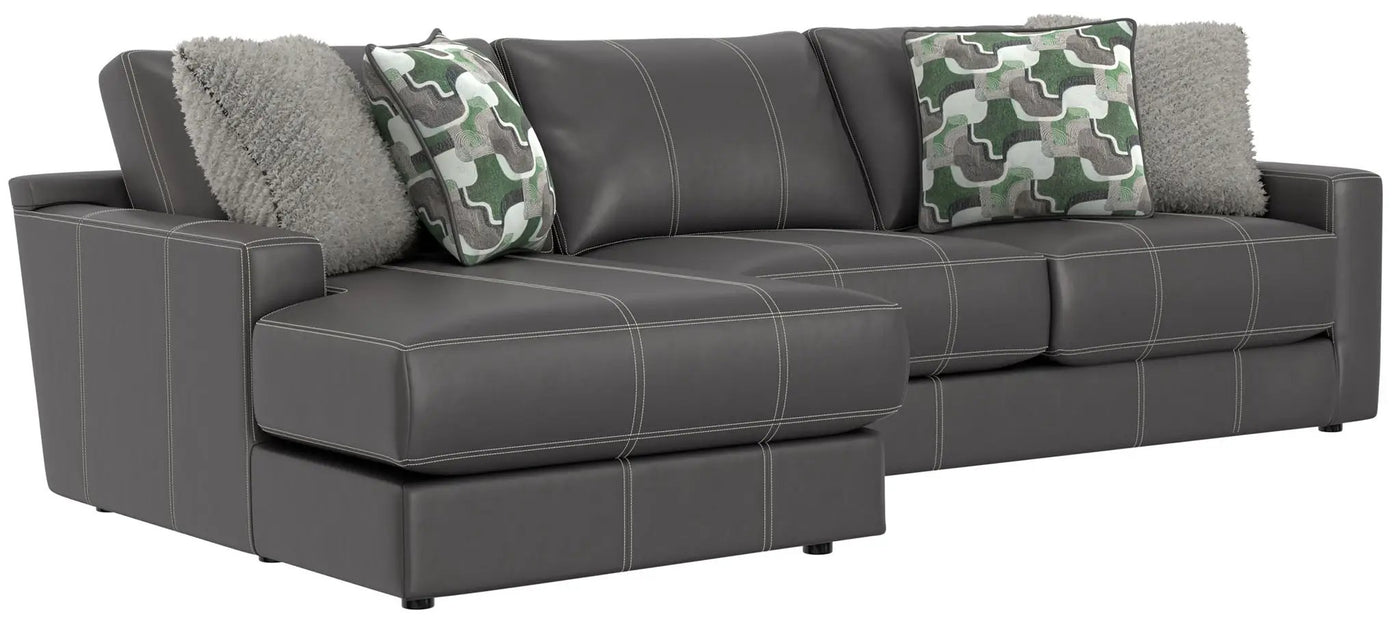 Minori - Italian Leather Sectional by Unique Piece Furniture