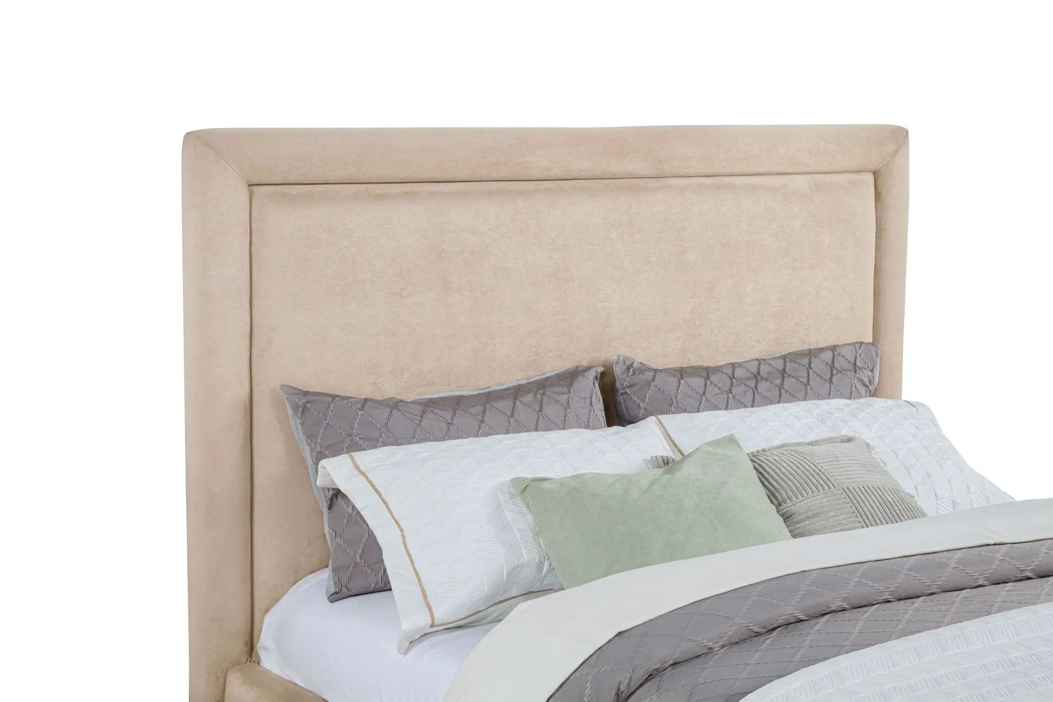 Lawson 54-inch Upholstered Eastern King Platform Bed Saddle by Unique Piece Furniture