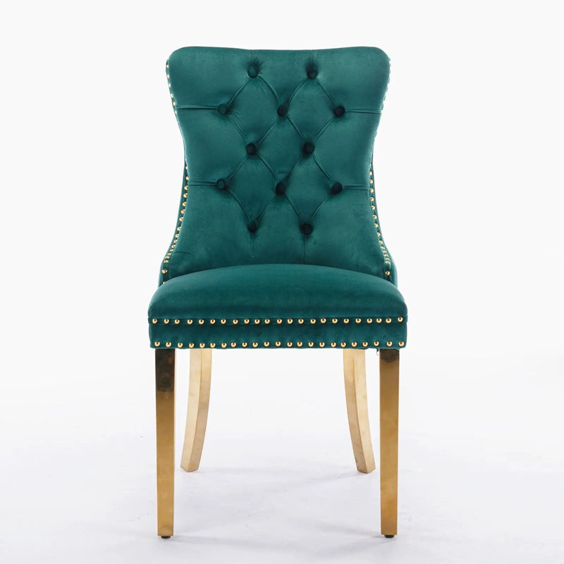 Nikki - Modern, High-End Tufted Dining Chair (Set of 2) by Unique Piece Furniture