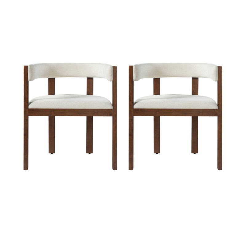 Dining Arm Chair Set of 2 by HouseOfZazla