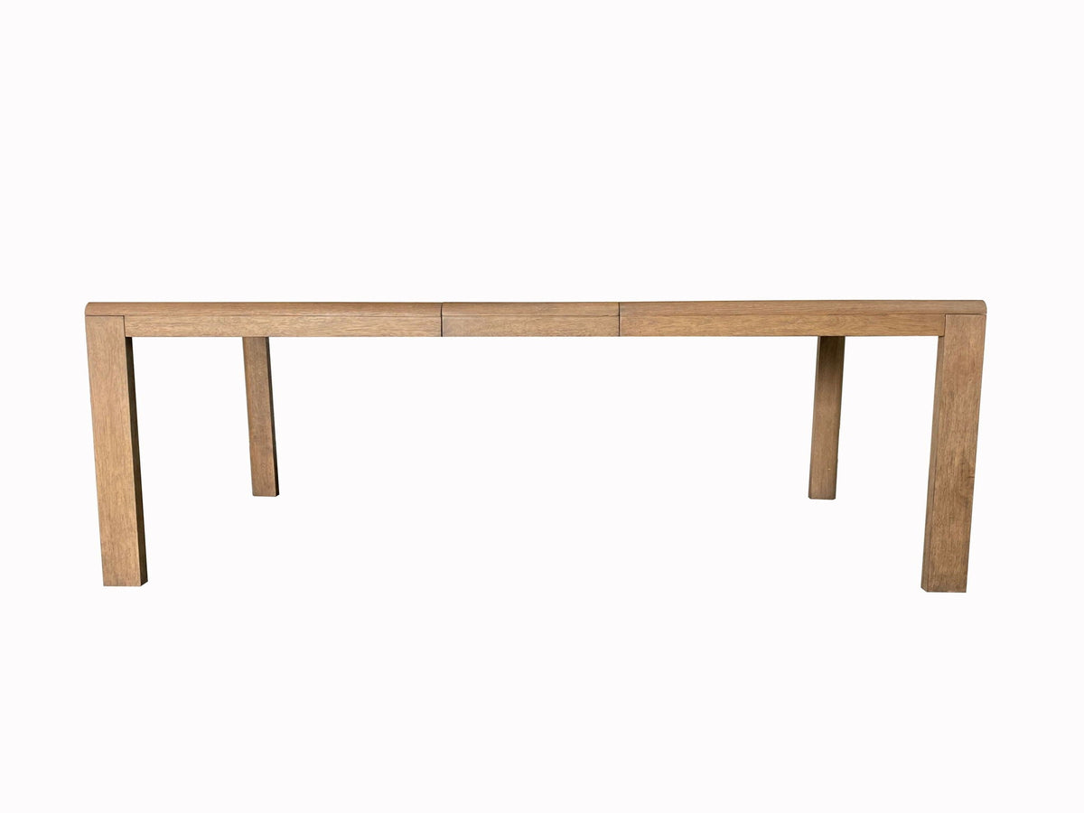 Dining Table with Leaf - Solid Wood Expandable - Light Brown, photo 5 of 5