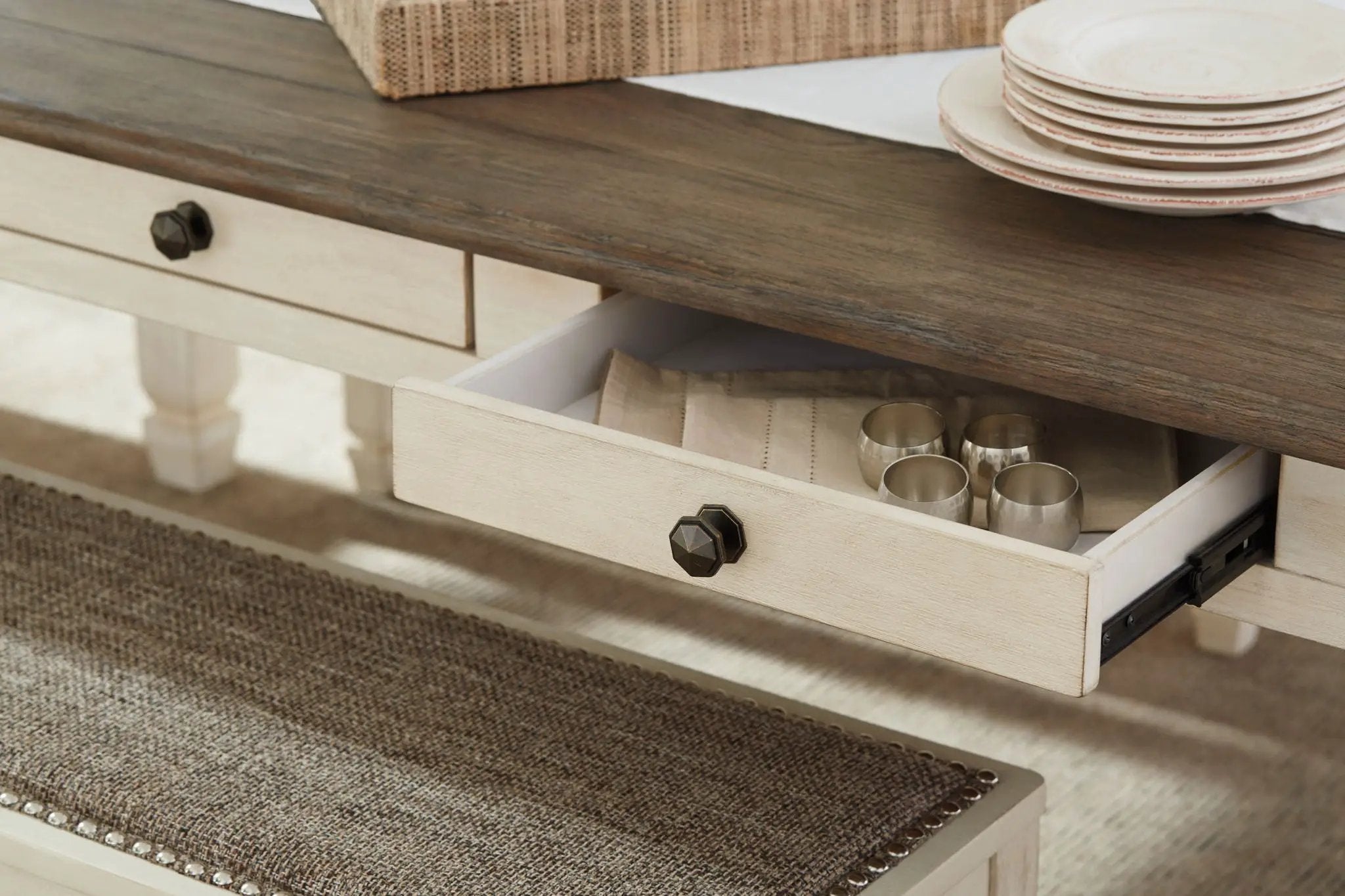 Bolanburg - Rectangular Dining Room Table - Beige by Unique Piece Furniture