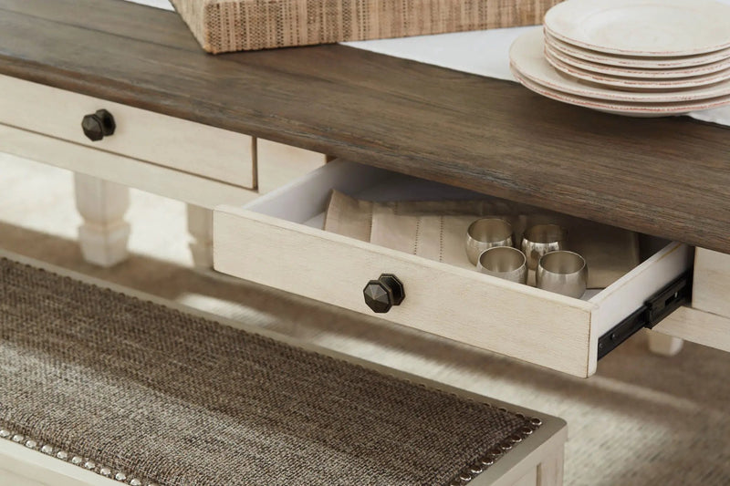 Bolanburg - Rectangular Dining Room Table - Beige by Unique Piece Furniture