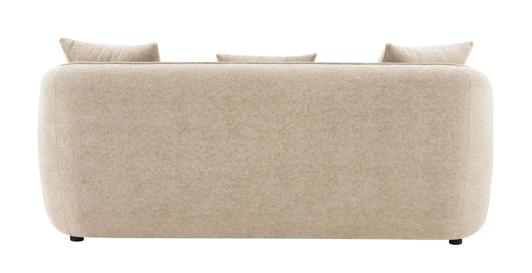 Keith - Sofa With 3 Matching Color Toss Pillows by Unique Piece Furniture