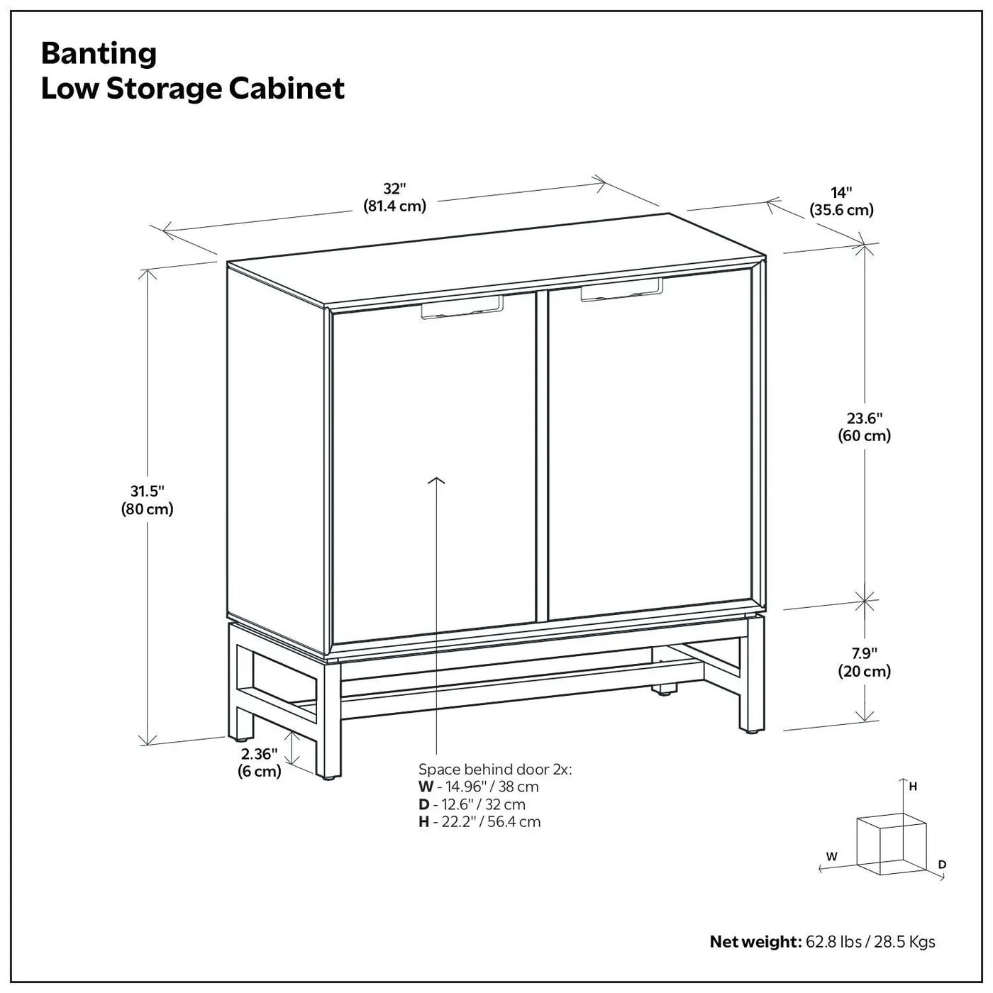 Banting - Storage Cabinet by HouseOfZazla