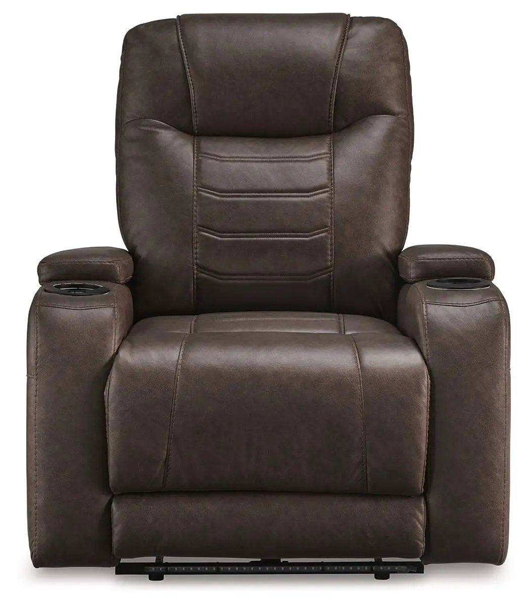 Schooner Rocks - Power Recliner / Adj Headrest by Unique Piece Furniture