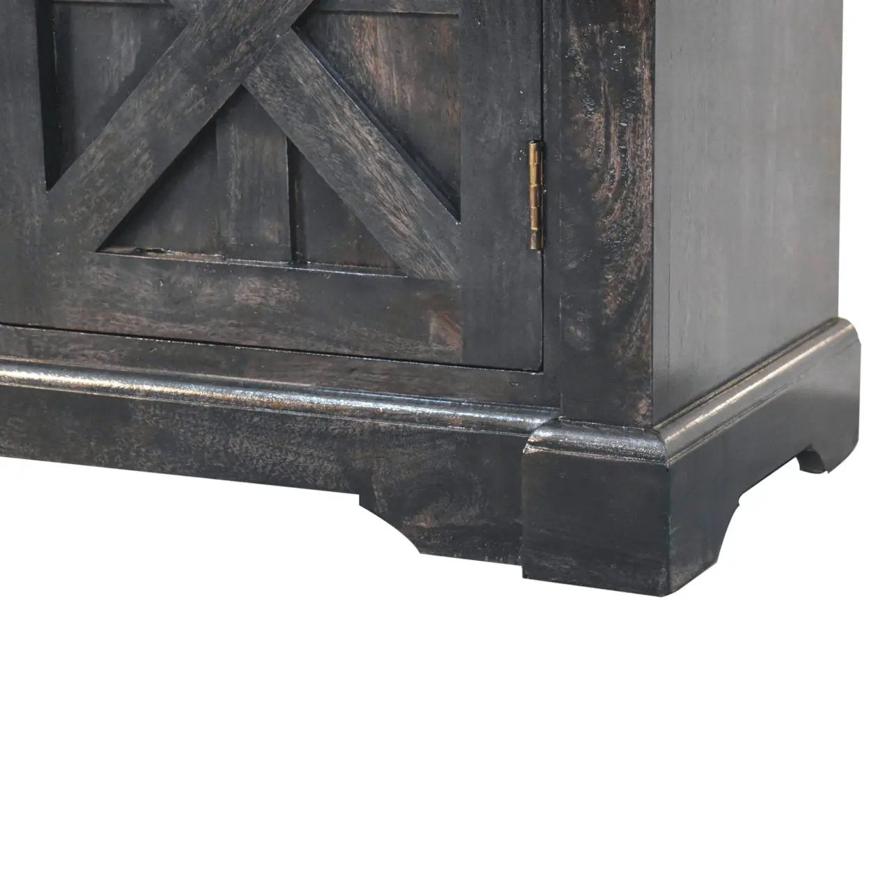 Solid Wood Regal Rustic Sideboard - 6 Compartments by HouseOfZazla