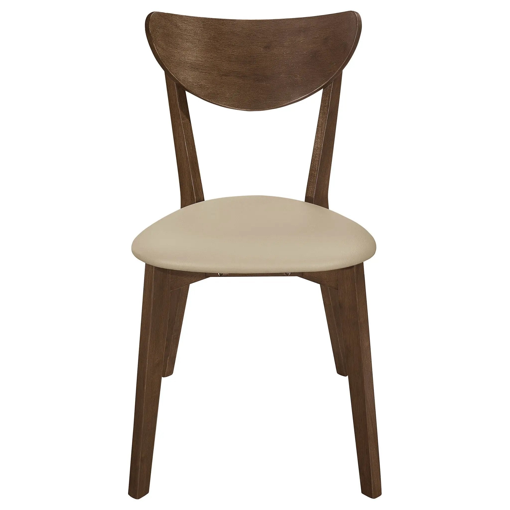 Kersey Wood Dining Side Chair Chestnut (Set of 2) by Unique Piece Furniture