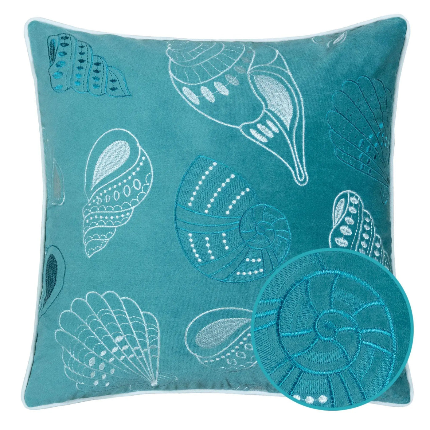 Seashells Pillow Cover by HouseOfZazla