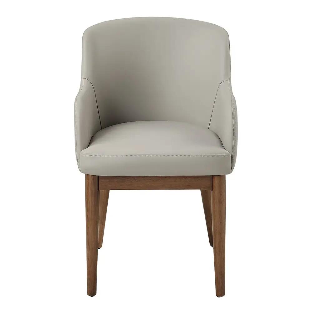 Harvey - Side Chair (Set of 2) - Synthetic Leather & Walnut by Unique Piece Furniture