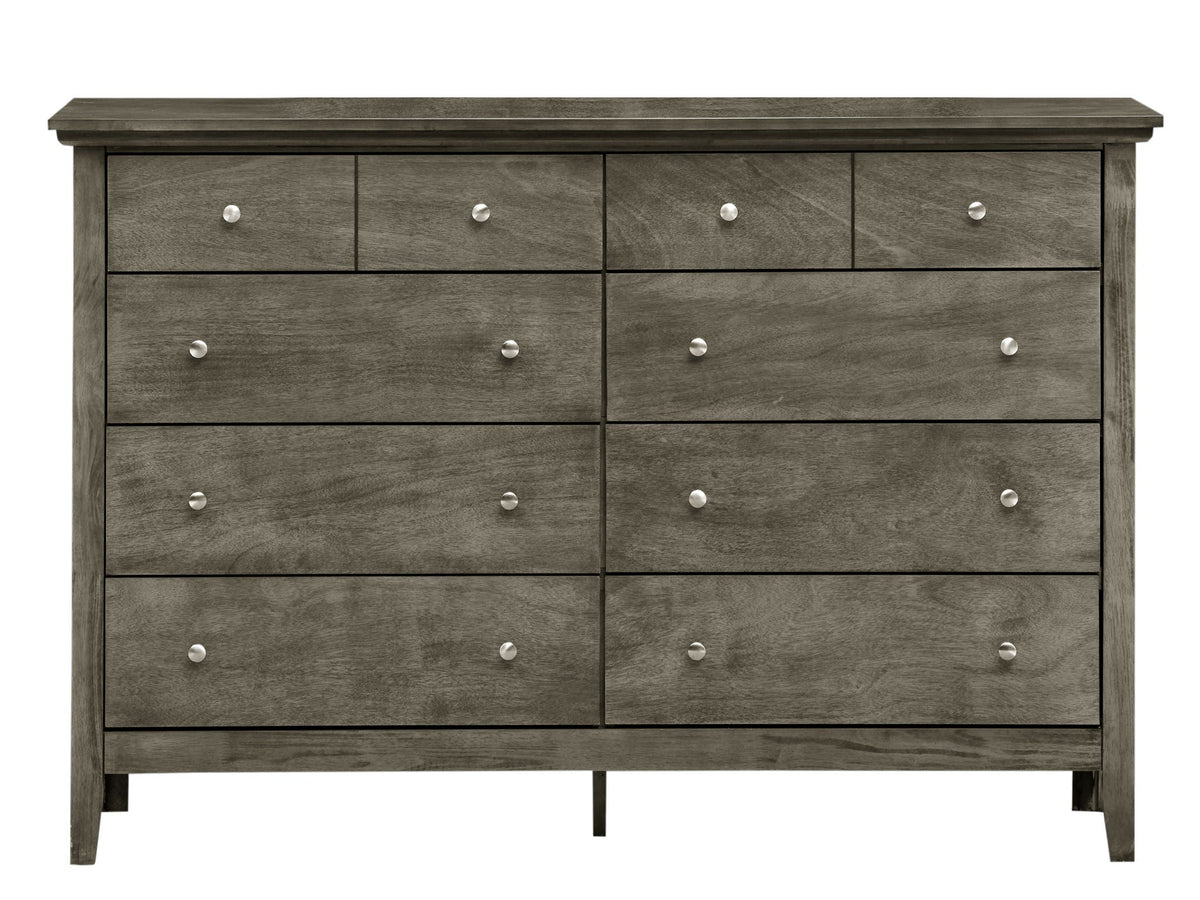 Elegant Casual Dresser with Real Wood Veneers - Multiple Colors, photo 25 of 35