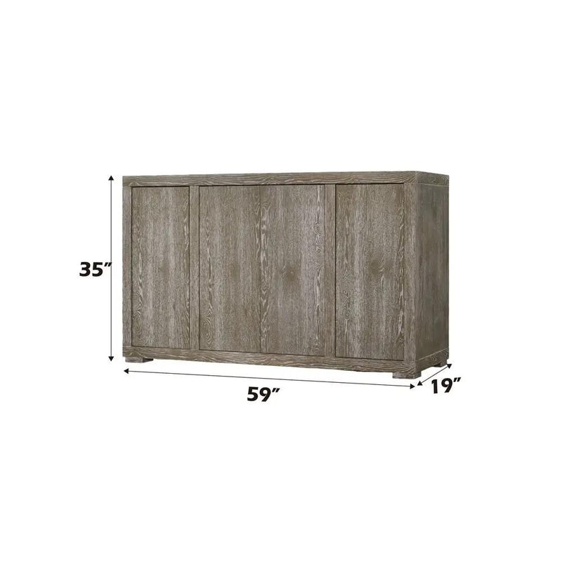 Gabrian - Server - Reclaimed Gray by Unique Piece Furniture