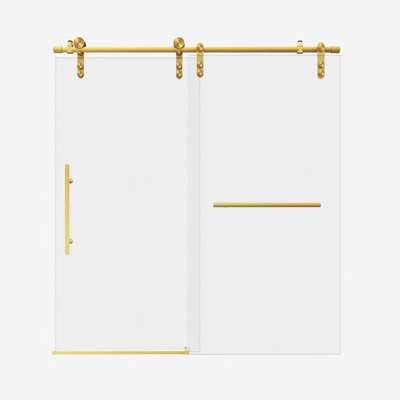 56-60" x 66" Frameless Sliding Bathtub Door by HouseOfZazla