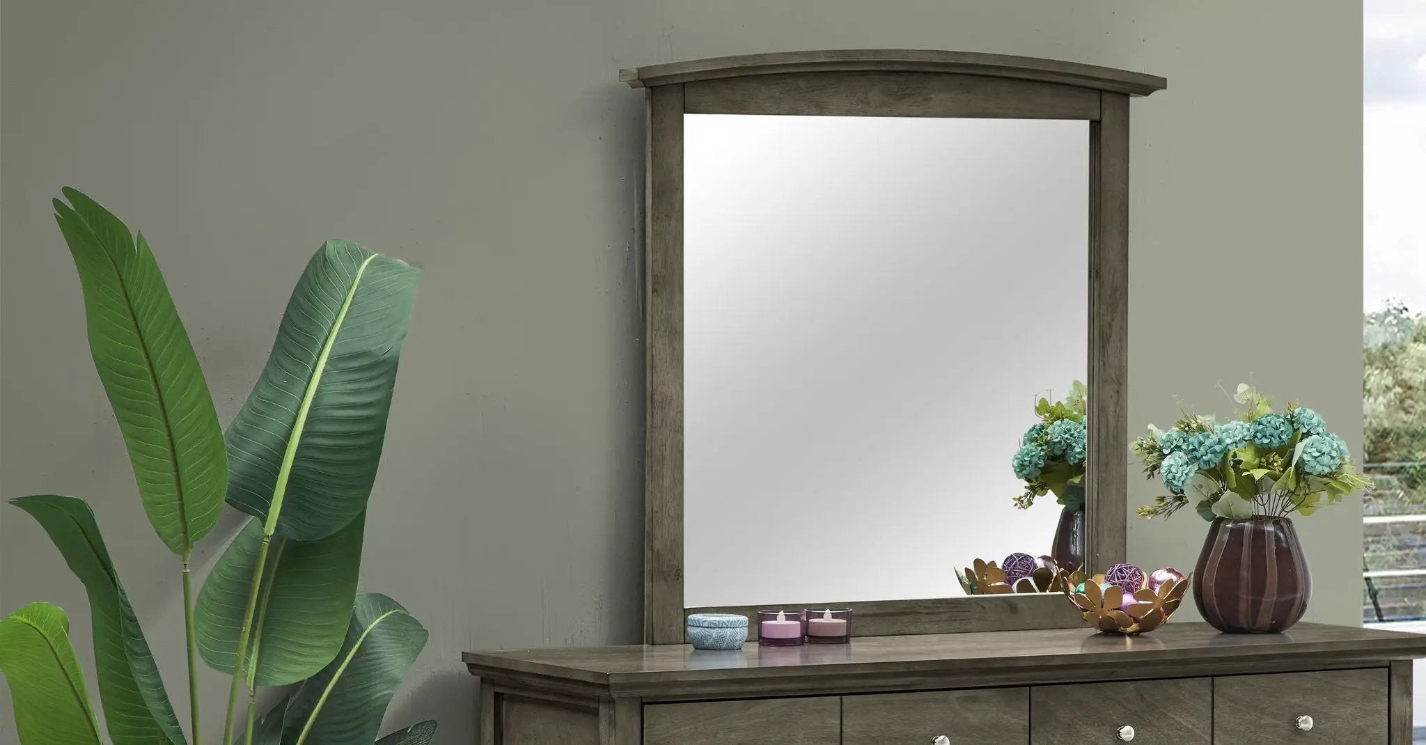Hammond - Elegant Wall Mirror by Unique Piece Furniture
