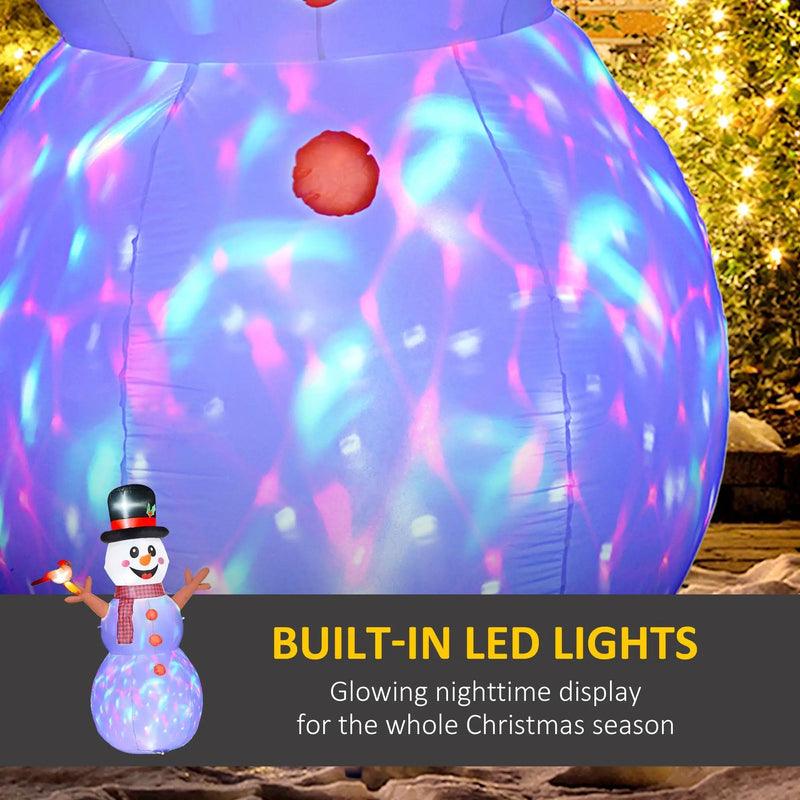 Outsunny 7.9' Christmas Inflatables Snowman by HouseOfZazla