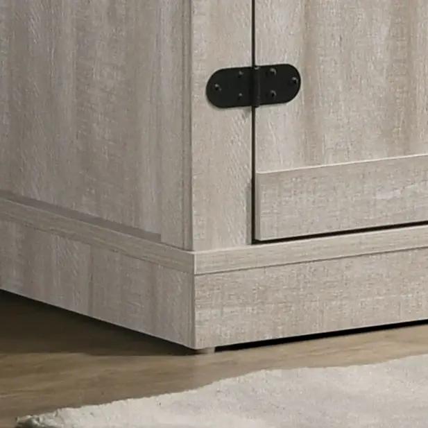 Salma - 58" Wide TV Stand With 2 Open Shelves And 2 Cabinets by HouseOfZazla